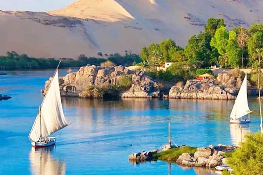Aswan Felucca Ride Tour on the Nile